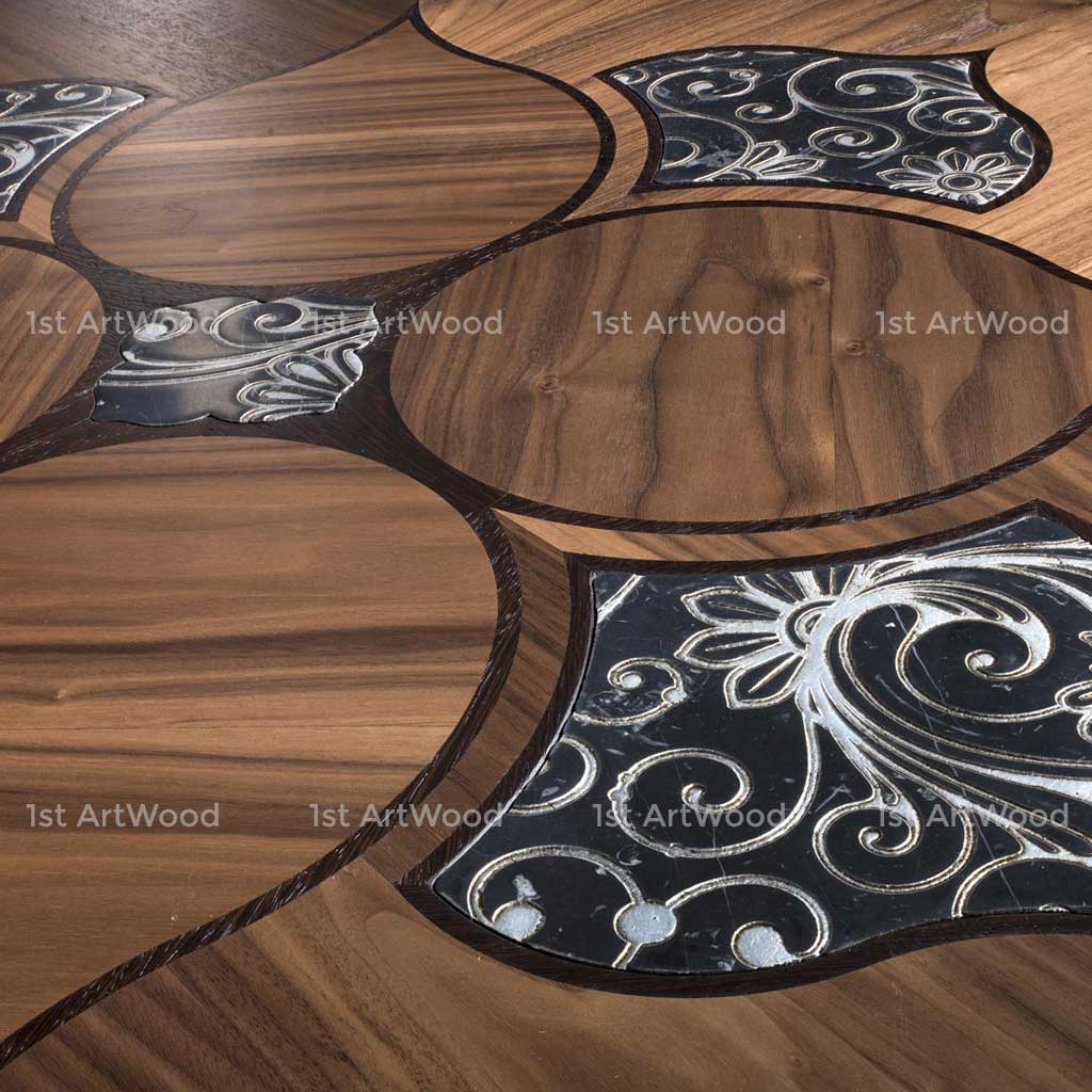 Sàn gỗ hoa văn DROP LEAF AT-V634